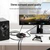 3.5mm RCA Audio Amplifier & AV Switcher for Headphones, Phones, Computers, Speakers