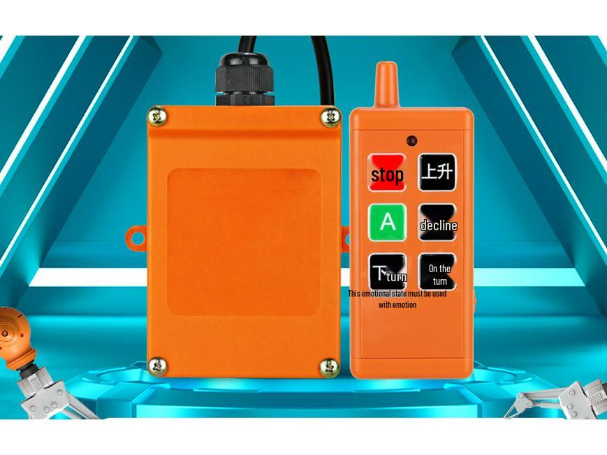 Universal Wireless Remote Control Kit for 12V/24V Hydraulic Truck Tail Lifts