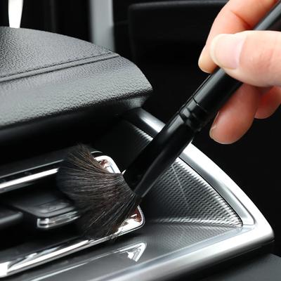Auto Innenraum Bürste Ultraweiche Bürsten Armaturenbrett Luftauslass Staubwedel Weiche Borsten Bürsten Tragbar Reinigungs-Detailing-Bürste Autozubehör