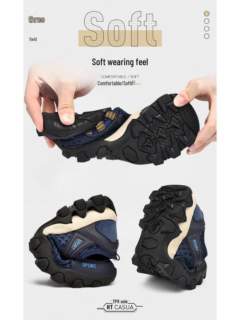 Pantofi Sport Bărbați Respirabili Antiderapanți - Ideali pentru Vară, Exterior, Drumeții, Alpinism și Vad