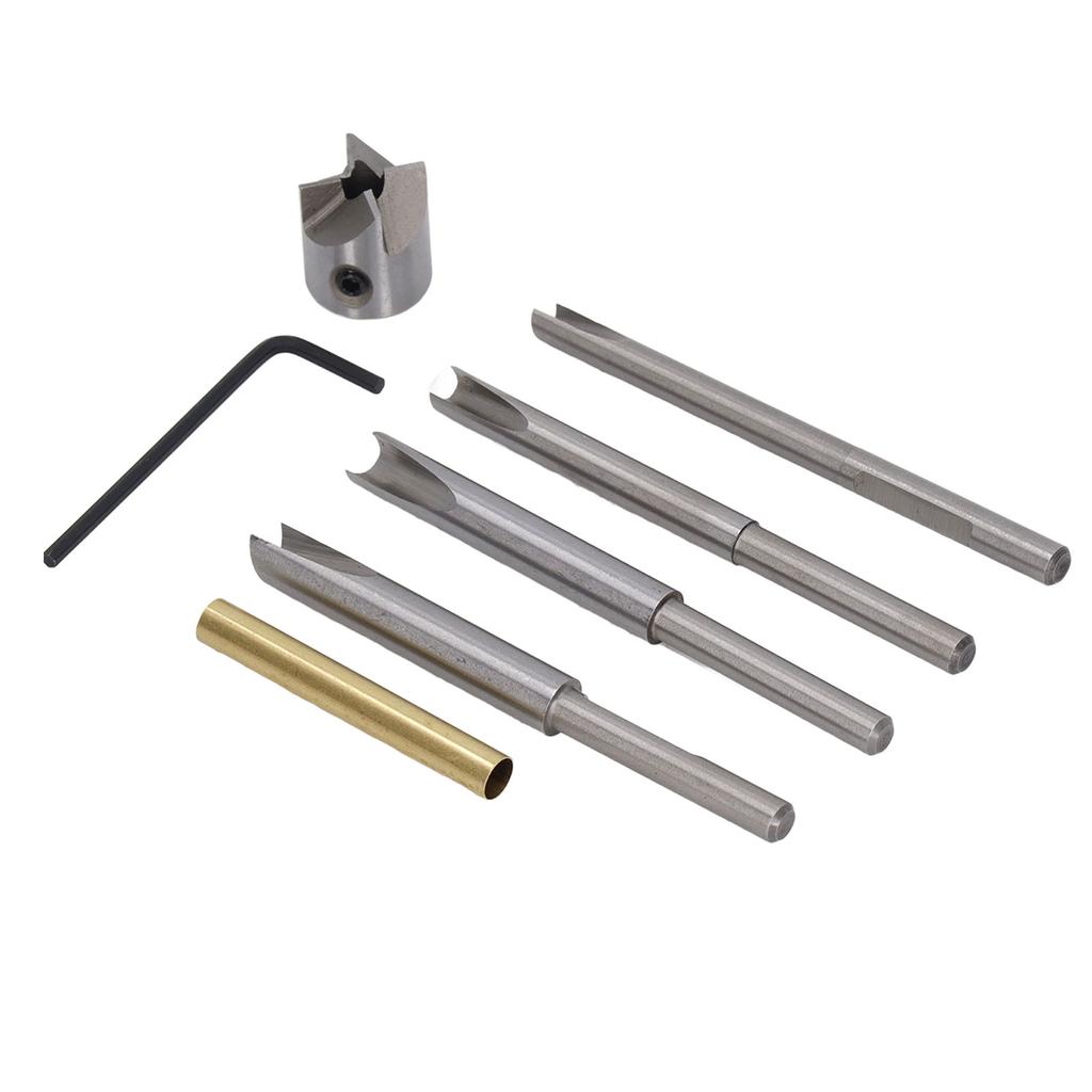13Pcs Pen Barrel Trimming System Carbon Steel Cutter Shafts for Woodworking Pen Kit