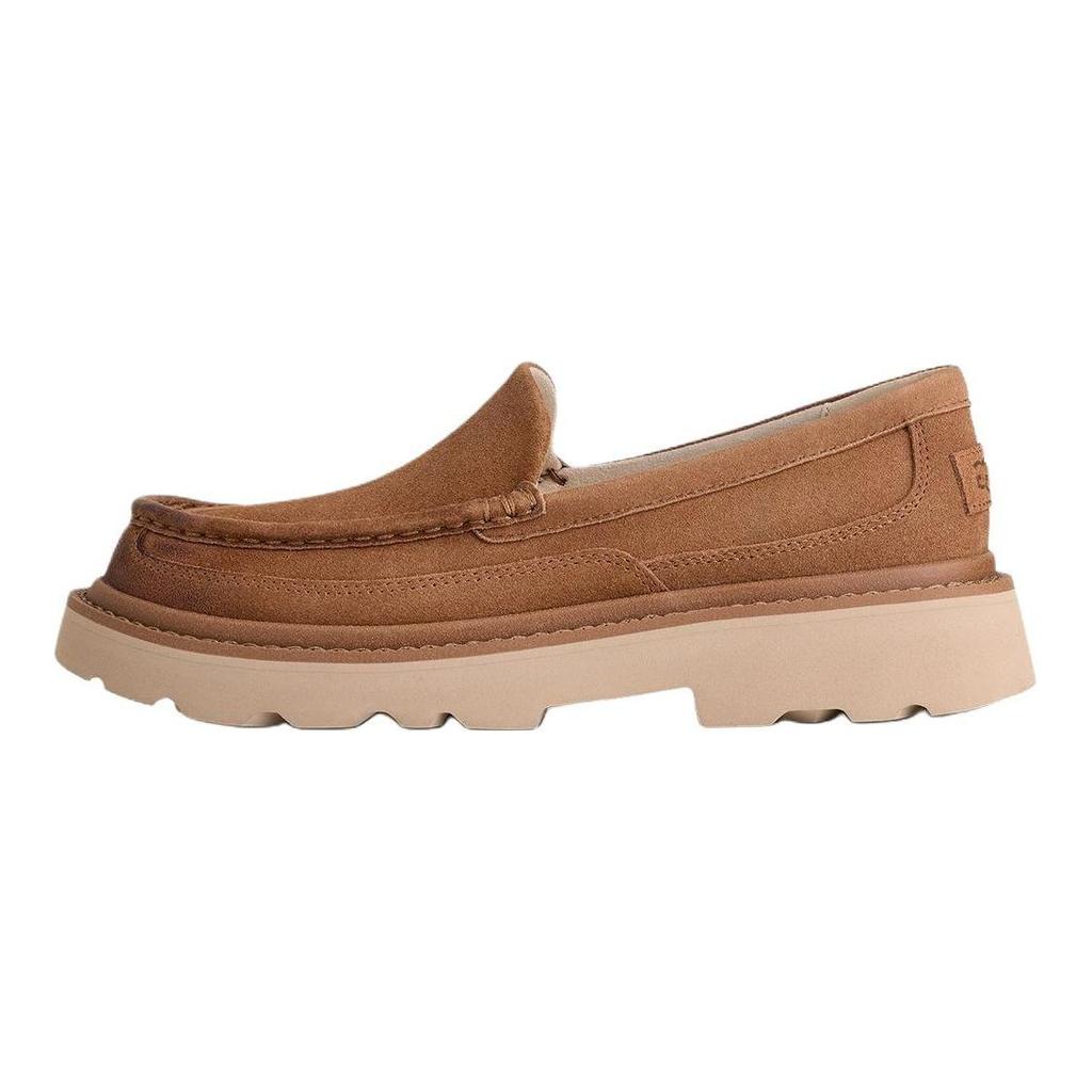 UGG Ascot Leather Slip-On Comfort Loafers Men Loafers Chestnut 1172691-CHE
