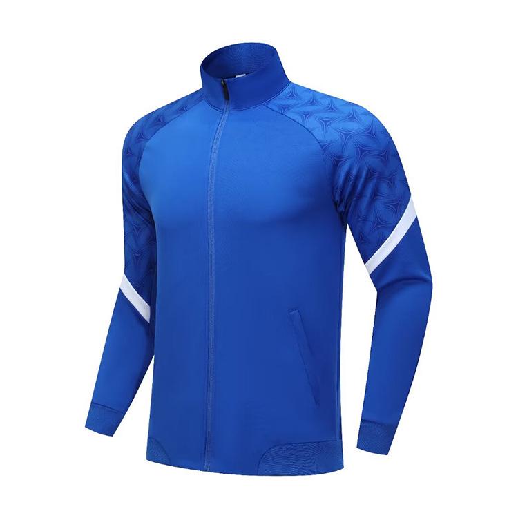 Unisex Casual Sportswear Set: Long Sleeve Zipper Jacket for Spring/Autumn Running & Training