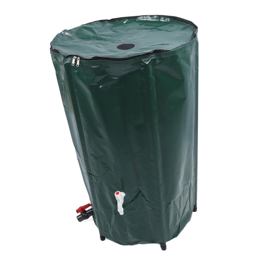 Collapsible Rain Barrel PVC Portable Water Storage Tank Foldable Rainwater Collection System with