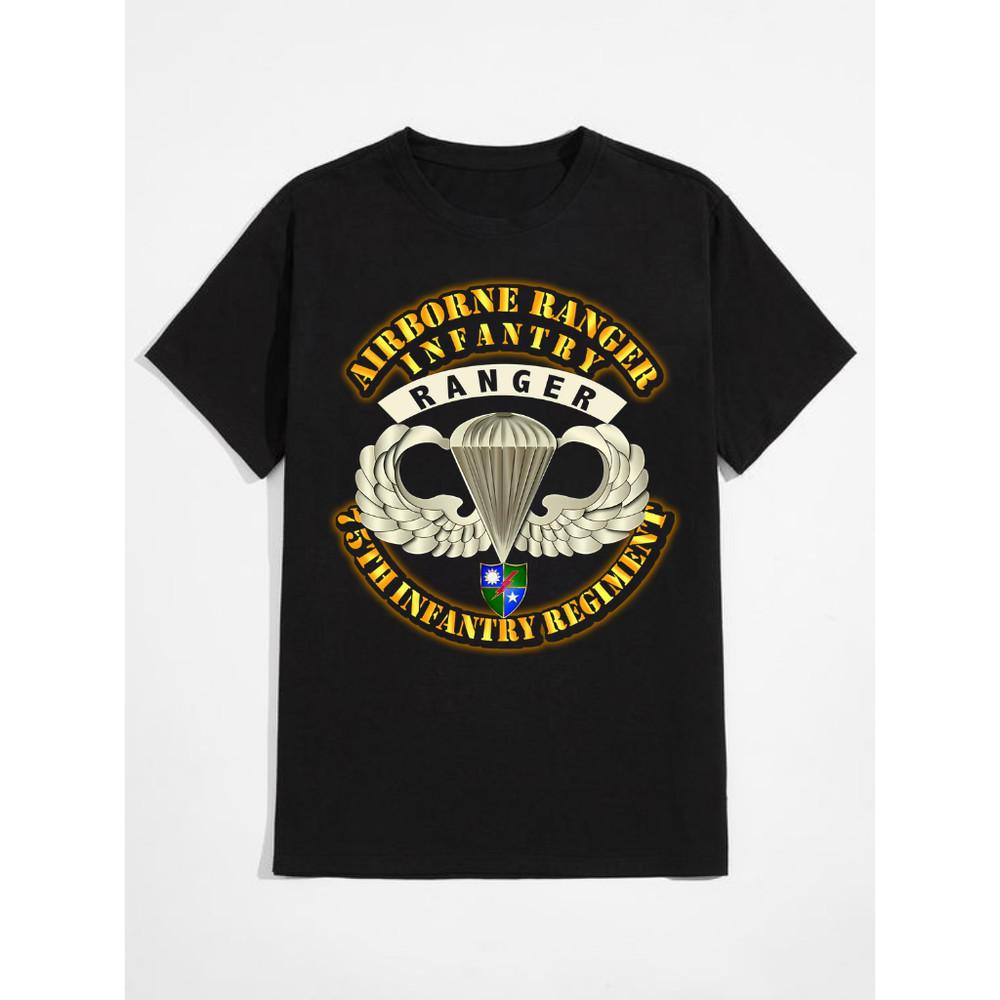 75th Ranger Regiment Airborne Ranger Infantry T-Shirt Unisex T-Shirt XXXL