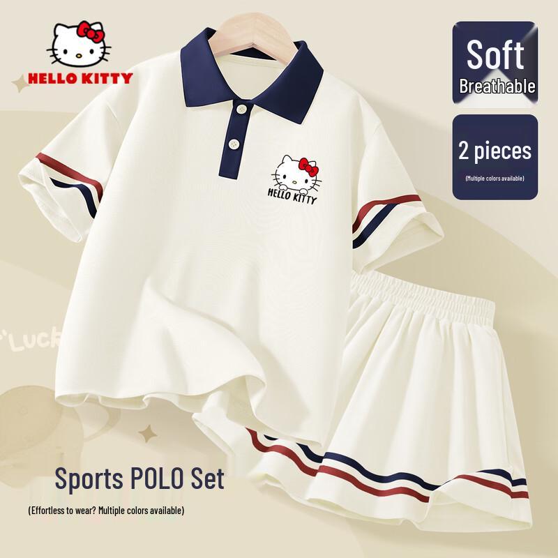 Hello Kitty Girls  Polo Dress Set 120