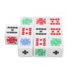 20 Pieces 6 Sided Poker Dice Acrylic Game Dice Set Great for Poker Games Party Supplies Birthday