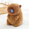 Soft Cartoon Capybara Cotton Doll Brown Capybara Stuffed Doll Plush Capybara Plush Toy  Birthday