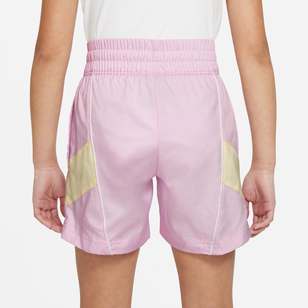 Nike Sportswear Heritage Woven Shorts Kids Bottoms Foam-Pink DA1382-663
