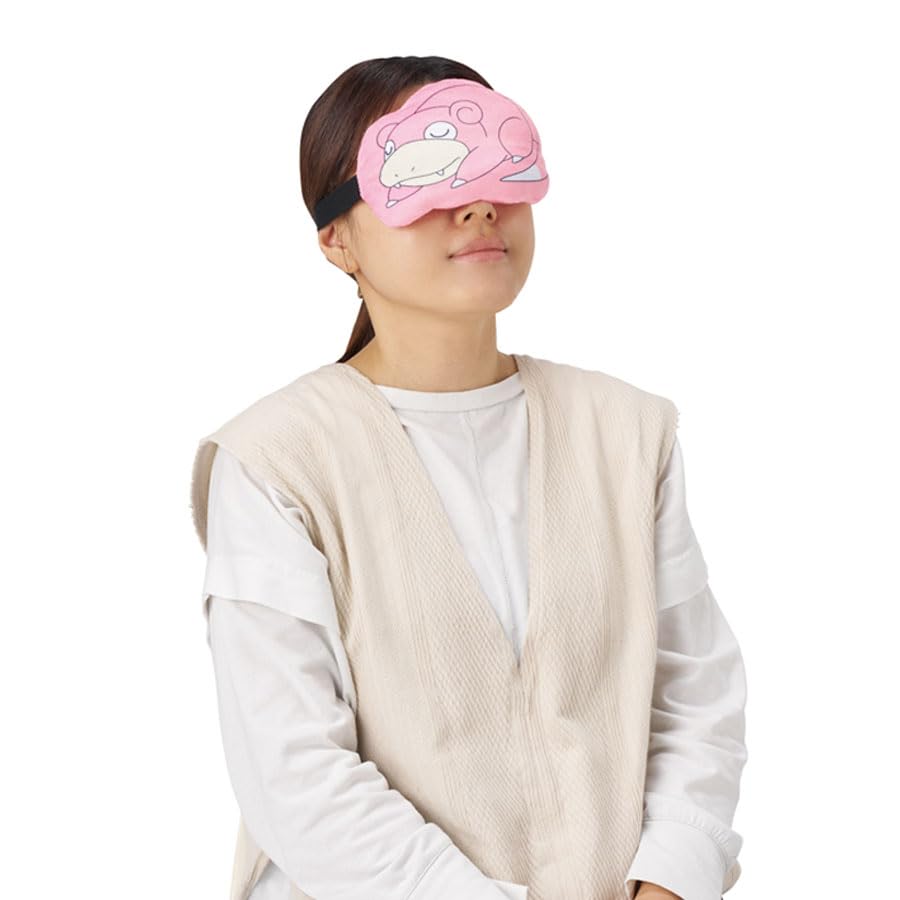 Squishy Eye Pink Pikachu and Snorlax Eye Cute and Travel Eye Care Pokémon Mask, Slowpoke, Pokémon Pillow, Fun, Accessories, Sleep, Relaxation,