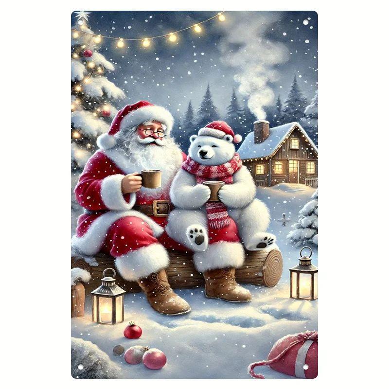 Metal Wall Art Sign Home Decor 20x30cm