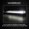 8" 60W 6000K White 6D Spot Beam Slim Bar Single Row Car Off Road LED Work Light