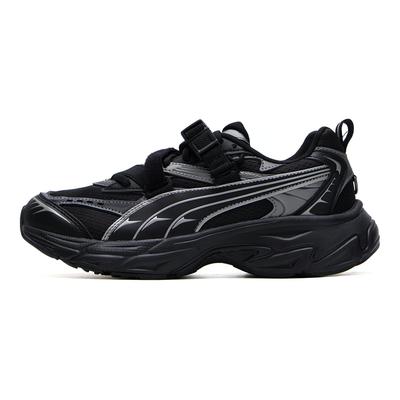 Tessuto Morfico Pelle Sintetica Comodo Semplice Assorbimento degli Urti Antiscivolo Scarpe Casual Basse Unisex Scarpe Casual Nero 398330-02