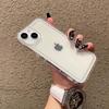 Applicable To IPhone16PRO Photo Frame Airbag Transparent Protective Case Apple 15 14 Shock Absorbing Airbag Full Soft Mobile Phone Case