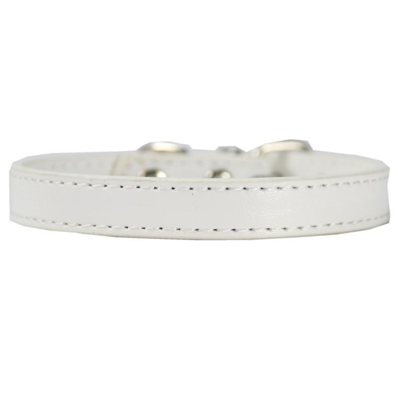 Hot Sale PU Leather Neck Warmer Collar for Small Pets