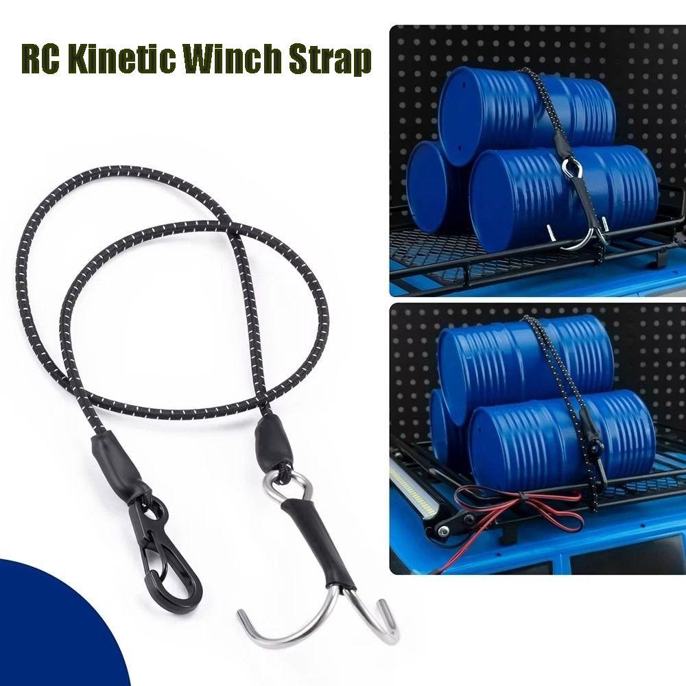 Cinghia di Estensione per Verricello Cinetico RC Elastica Corda di Soccorso Cinghie di Fissaggio Per Auto Crawler RC
