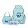 67 Stems Printed Peripheral Backpack For Primary And Secondary School Students Sixseven Schoolbags Three-Piece Set
