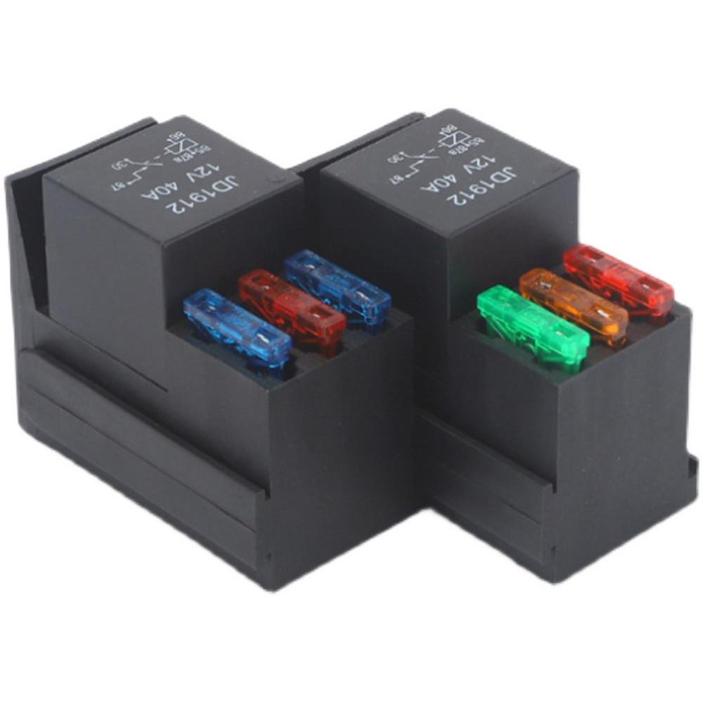 

3-Way Relay DC12V 24V 4pin 5pin 40A High Temperature Resistance Waterproof Automotive Relay With Fuse Holder For Cars And Ships 12V 5PIN