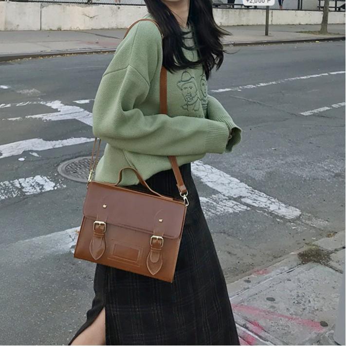 

New Shoulder Messenger Bag Large Capacity Women s Handbag чорний