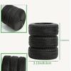 Creative Tire Shaped Pen Holder Unique Tire Model Pen Storage Container Office Desk Stationery Storage Decor Ornament