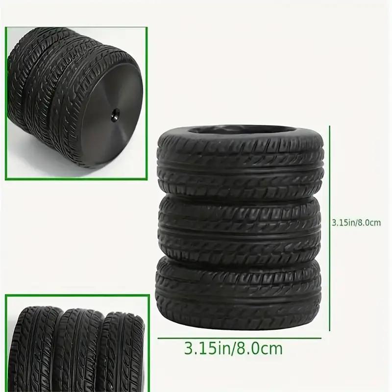 Creative Tire Shaped Pen Holder Unique Tire Model Pen Storage Container Office Desk Stationery Storage Decor Ornament