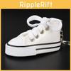 Shoe Keychain Canvas Keyring With Metal Material For Daily Carry And Idea Gift
