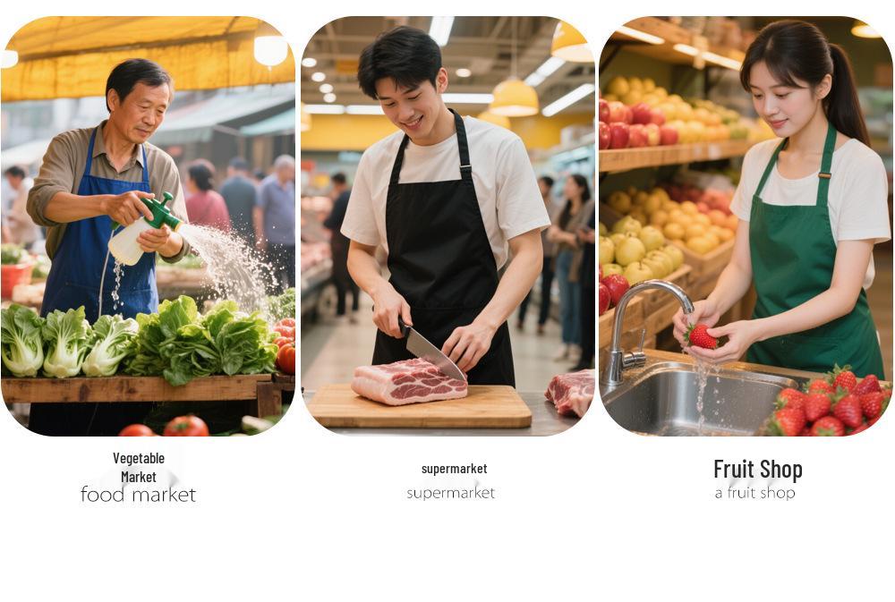 New Style Stain-Proof Neck Apron: Ultra-Thin, Custom Logo, Perfect for Kitchen, Painting, and Catering.