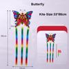 Cartoon Plastic Eagle Kite 33*88cm Flying Bird Kites New Large Eagle Kites  Children Gift