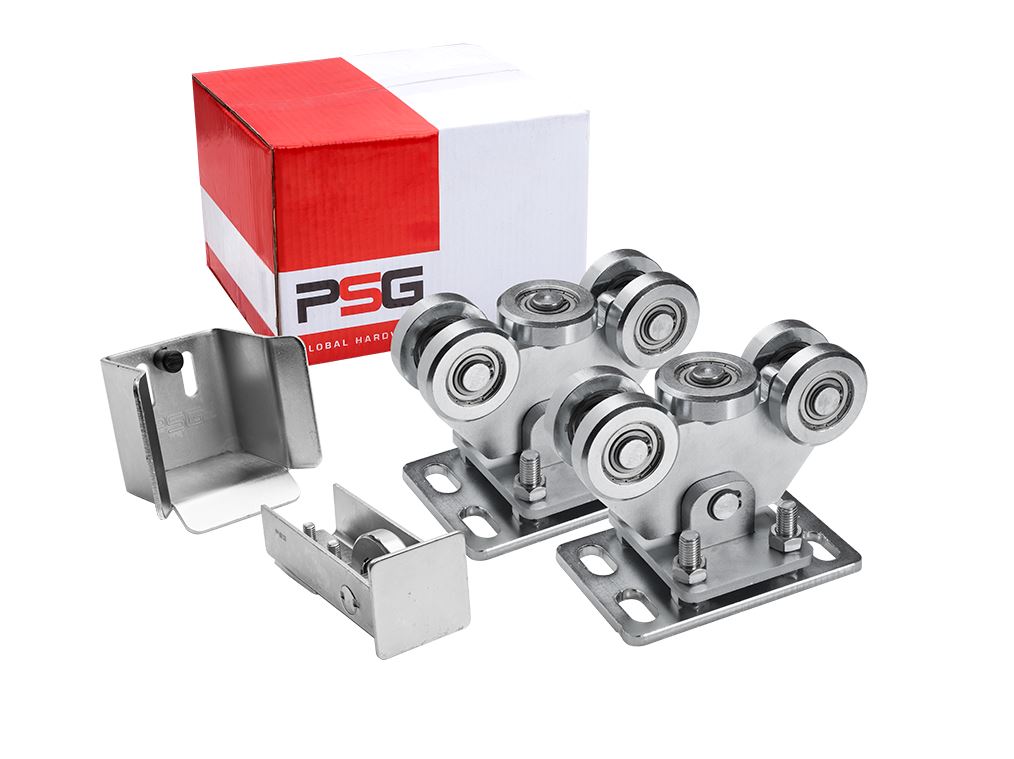 Gate Trolley 2 Pcs + Roller, + Running Socket For Profile 80 - Po60.00P.80