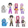 8pcs/Set Kpop Demon Hunters Action Figure Toy Derpys Tiger Rumi Mira Zoey Sussy Figurine Doll For Fans Gift