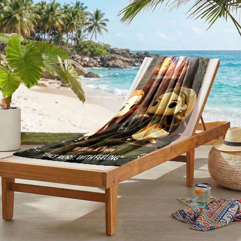 Buffy Fashion Beach Towel: Ideal for Summer Adventures Soft, absorbent and quick drying suitable for swimming and bathing