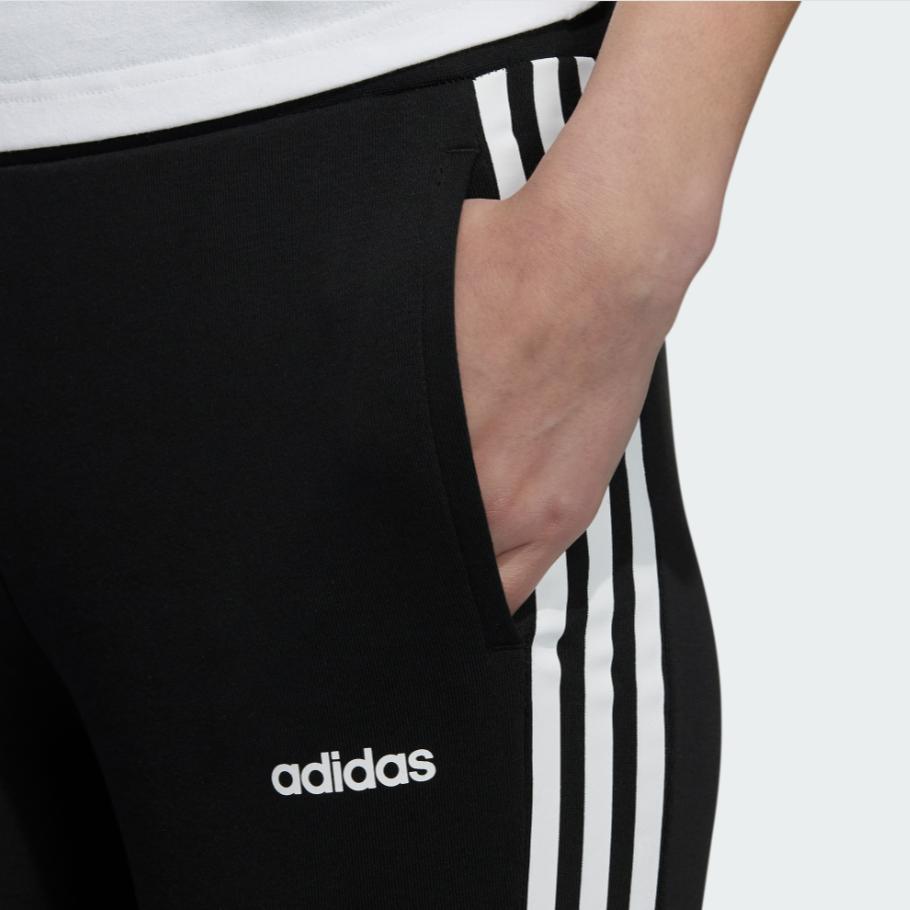 Adidas Neo Track Running Knit Tapered Pants Women Bottoms Black H61986