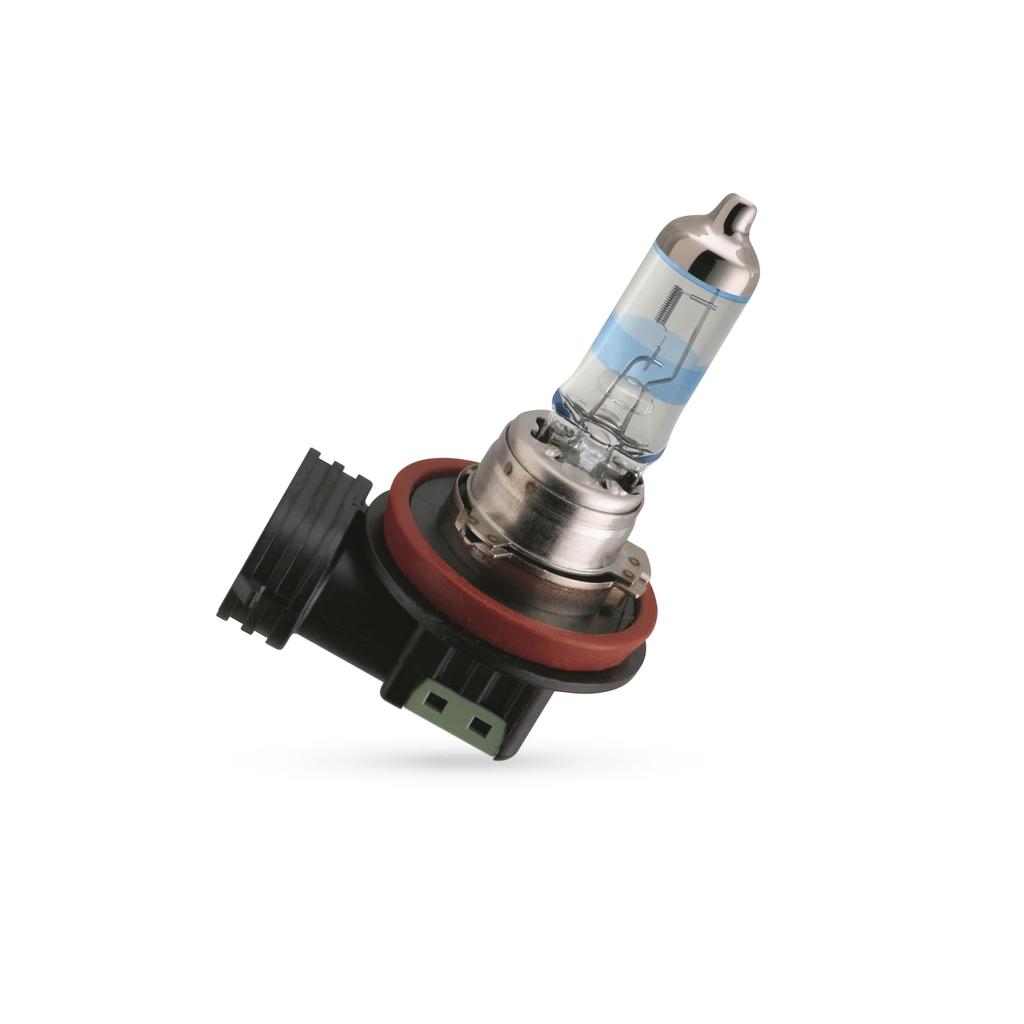 Philips X-tremeVision G-force H11-XVG Halogen Headlights, 3400K, 12V, 55W, for Imported Vehicles, Pack of 2