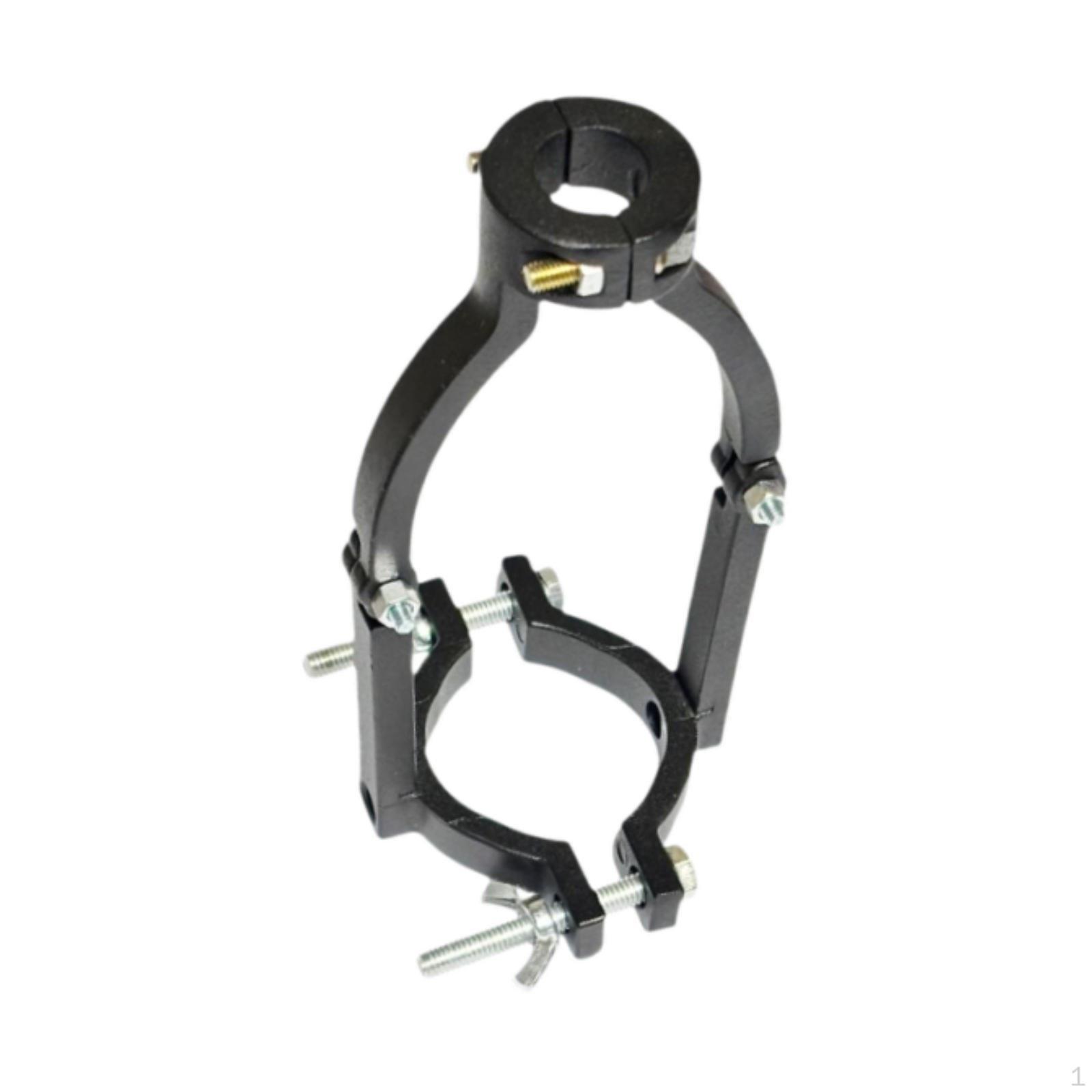 

Адаптер-кронштейн для сверла с квадратным отверстием из алюминиевого сплава, простая установка, регулируемый 1,5-2,17 дюйма чёрный