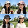 Dog Embroidered Cotton Baseball Cap With Sun Protection For Casual Summer Wear
