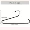 Baseball Cap Hat Rack Organizer,Metal & Plastic Hanging Cap Holder, Portable Hat Storage Hanger,Suitable for Various Types Sizes