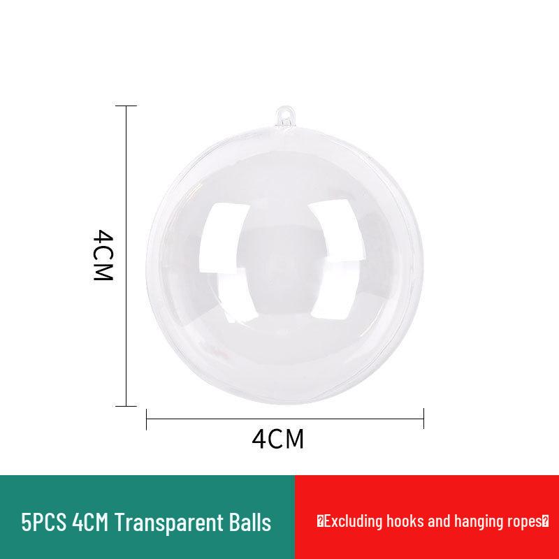 

2–30CM Transparent Acrylic Hanging Ball for Wedding & Mall Decoration