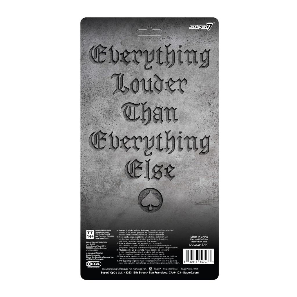 Super7 Lemmy Kilmister Vintage 5 inch Action Figure (Motorhead) 1/2