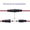 3.0&2.4A Waterproof Dual USB Port Charger Socket Outlet 12V LED for Car Vehicle