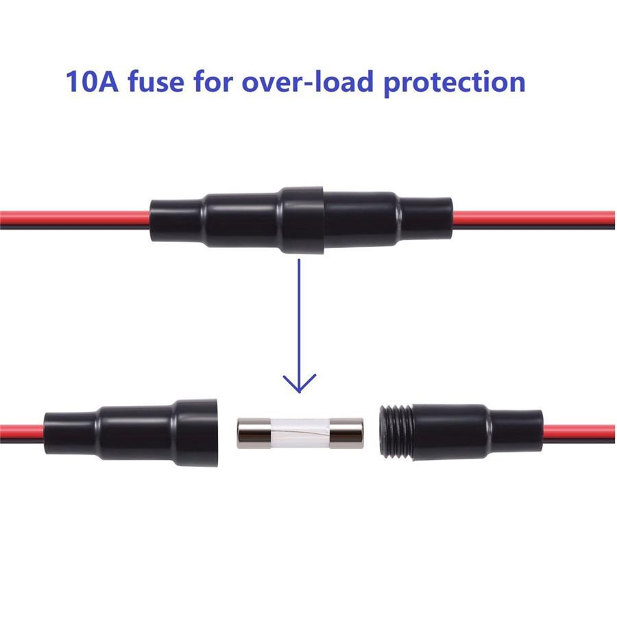 3.0&2.4A Waterproof Dual USB Port Charger Socket Outlet 12V LED for Car Vehicle