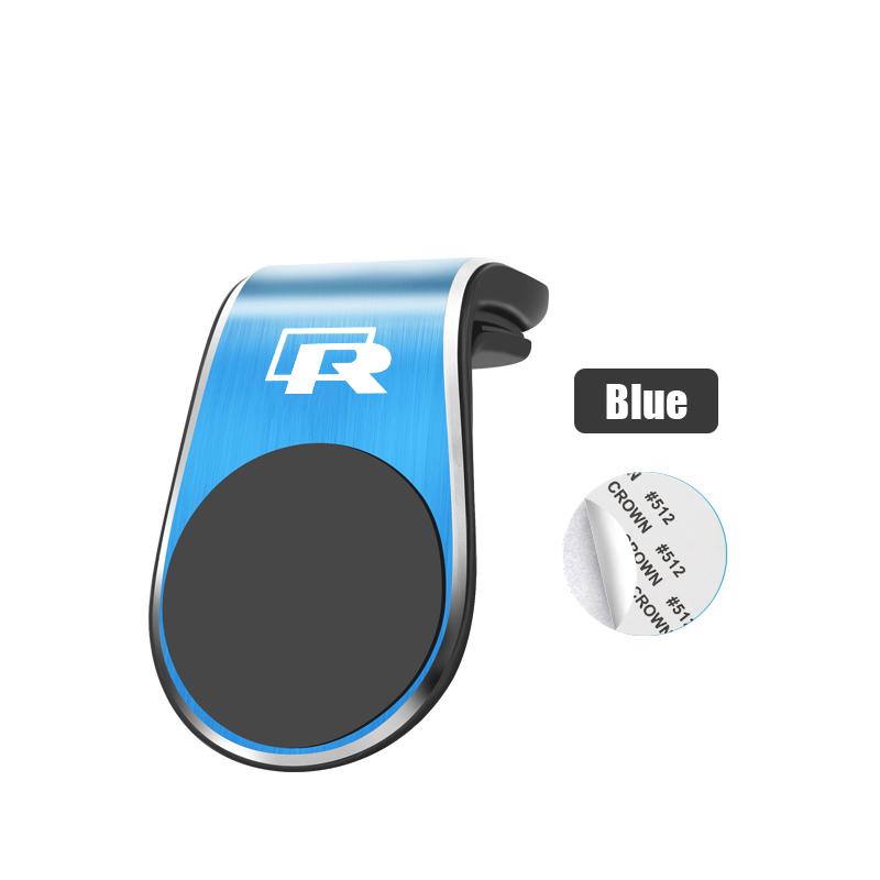 Für VOLKSWAGEN VW Magnetischer Handyhalter Metallständer Zubehör für Volkswagen R GTI CC GTD Passat Transporter Golf Polo Tig