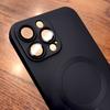 Luxury Soft TPU Matte Case For iPhone 16 15 14 13 12 11 Pro Max Plus 15Pro iPhone15 For Magsafe Mag Safe Wireless Charge Cover