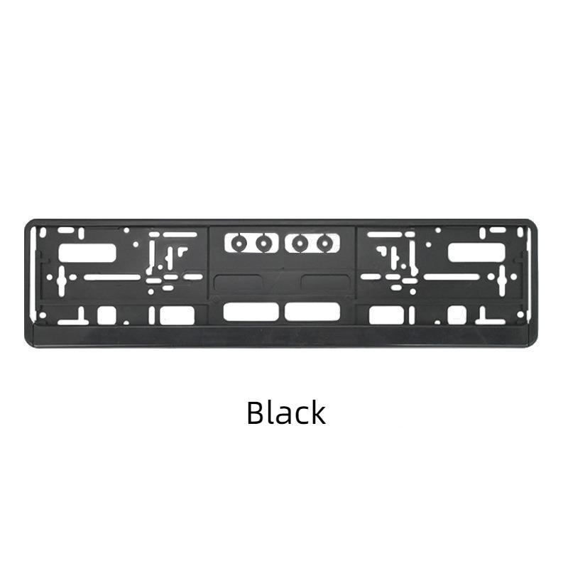 EU License Plate ABS Single Truck Brand Rack Erdogua License Plate Frame Registration Plate Holder Exterior Accessories License Plate Covers Frames 6