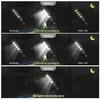 Powerful Solar LED Light Outdoor Remote Control Solar Lamp Motion Sensor Sunlight Spotlights IP65 Yard Garden Wall Street Lights