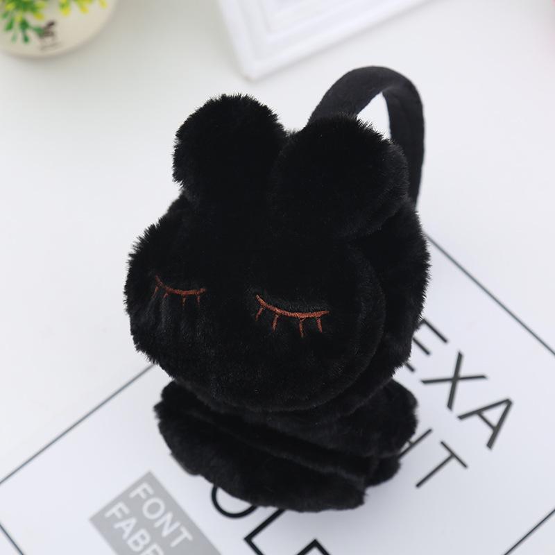 Süße Kaninchen Warme Ohrenschützer für Kinder, Cartoon Ohrenschützer für Schüler, um den Winter warm zu halten