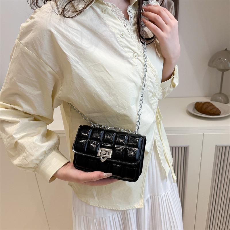 Premium Texture New Summer Versatile Chain Messenger Bag Small Square Bag Fashionable Popular Shoulder Bag Women