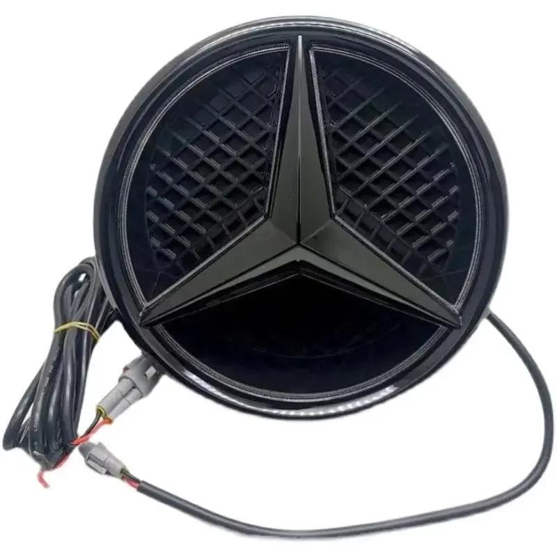 Car Front Logo Light Emblem Grille Light Led Badge for Mercedes Benz W166 W176 W204 W207 W212 W218 W245 W251 W463 Accessories