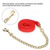 Portable Livestock Horse Headstall Halter Traction Rope Holding Ropes Accessory with Hook