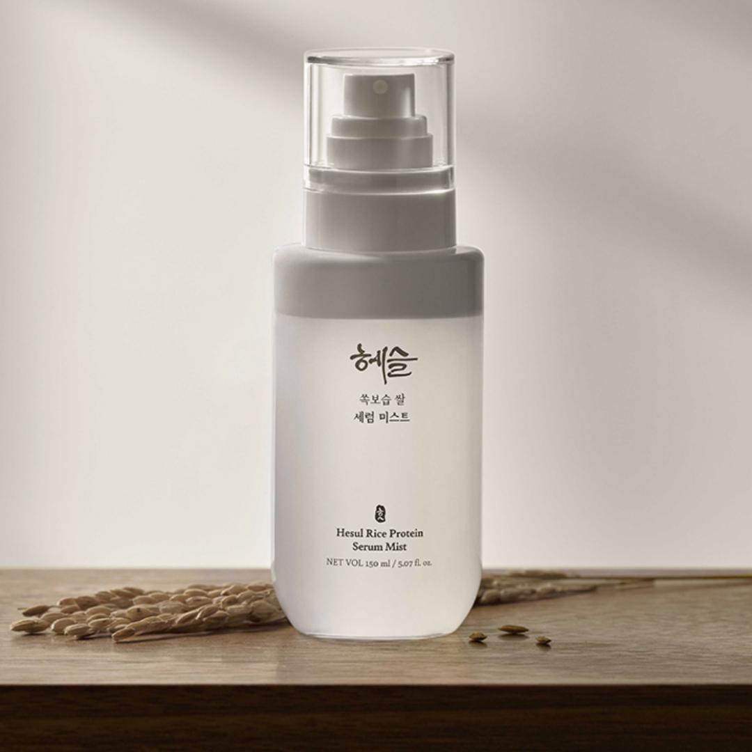 [Hesle] Moisturizing Rice Serum Mist 150ml Dual Hydration Facial Spray for Glass Skin