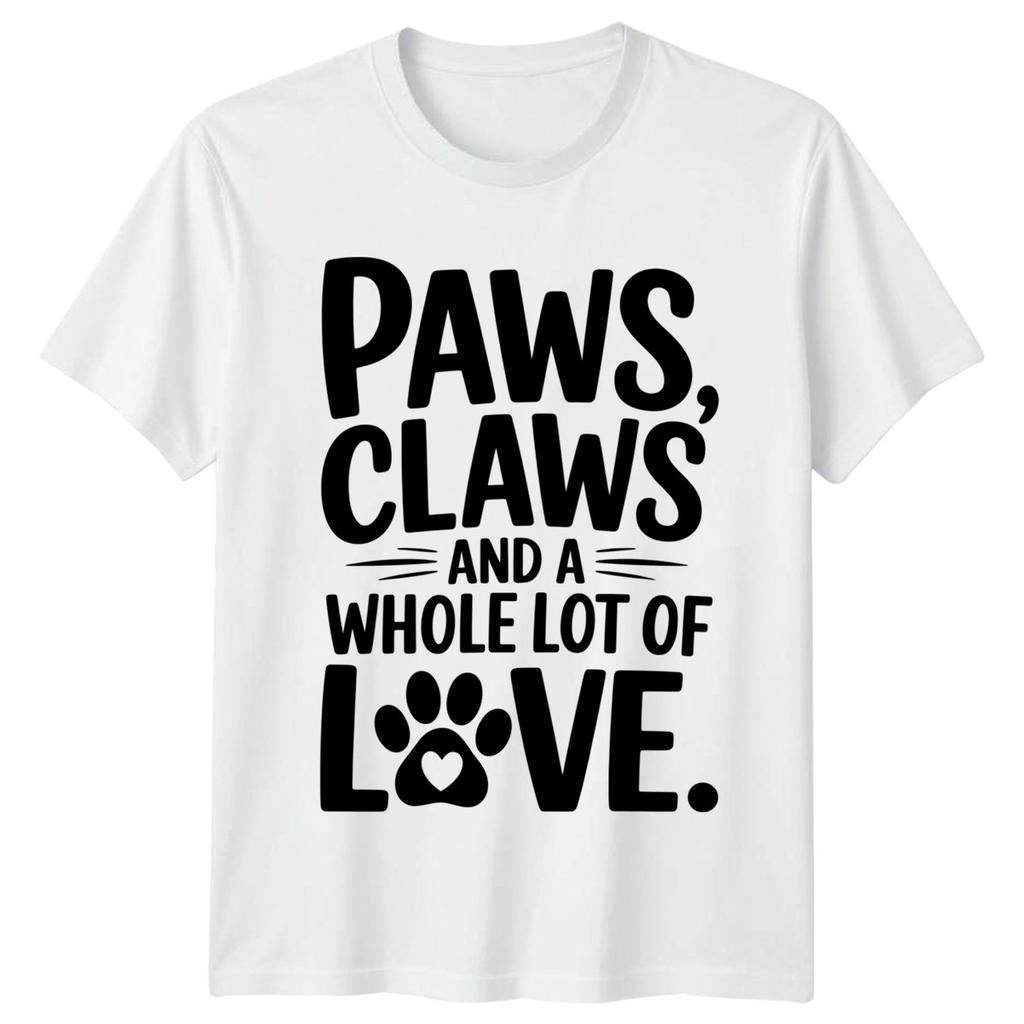 Paws Claws And A Whole TShirt Veterinarian Veterinary Gift For Him And Her